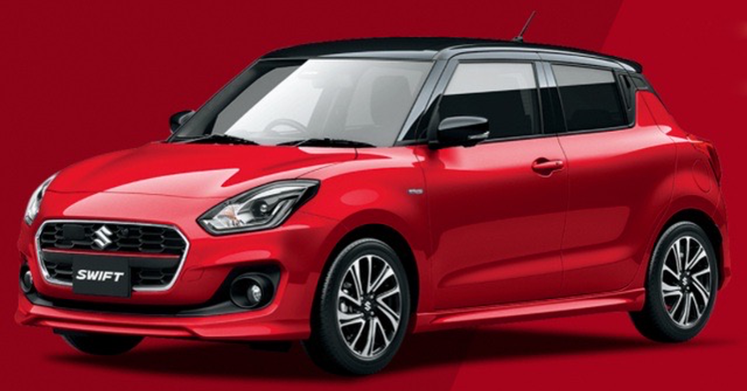 suzuki swift màu đỏ