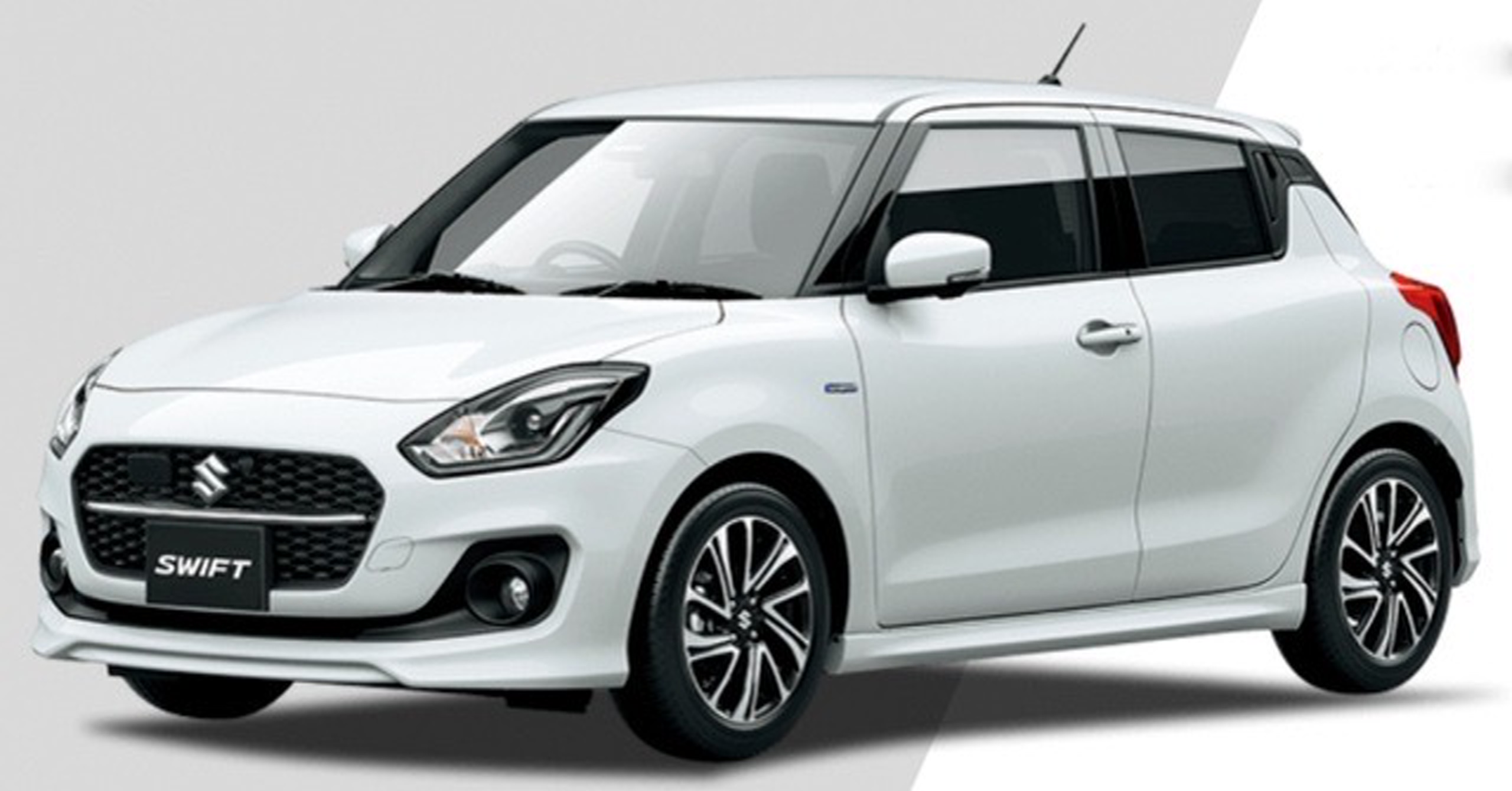 suzuki swift màu trắng